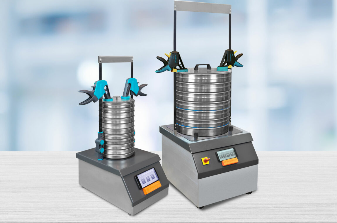 SIEBTECHNIK TEMA Analysensiebmaschinen Typ ASM 200 und ASM 400 aus dem Portfolio von Laborgeräten